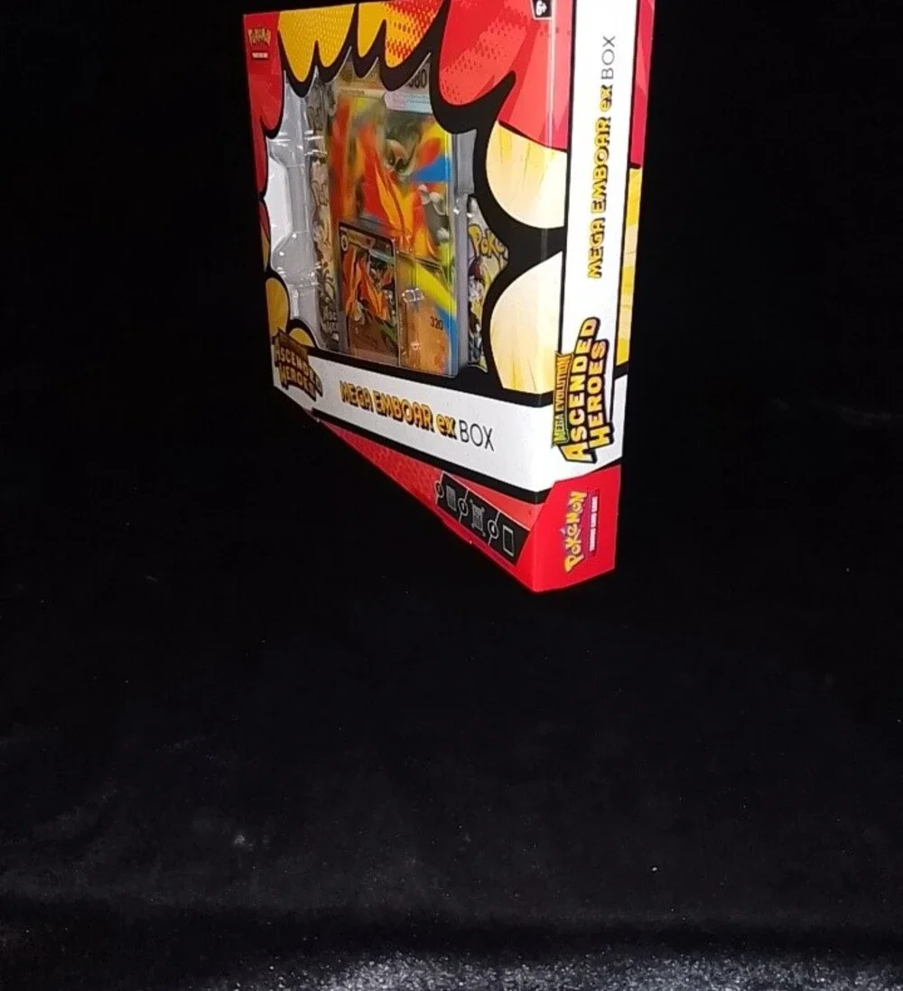 Mega Emboar ex Box - Red Collectible Trading Card